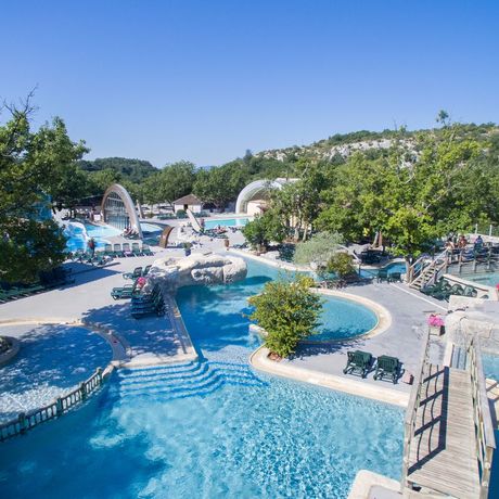 Our campsites in the Ardèche